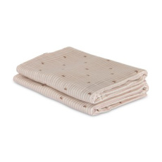 NUUROO Josefine Mušelínové pleny z bambusu 2 ks Stripe Bow NUUROO Josefine Mušelínové pleny z bambusu 2 ks Stripe Bow