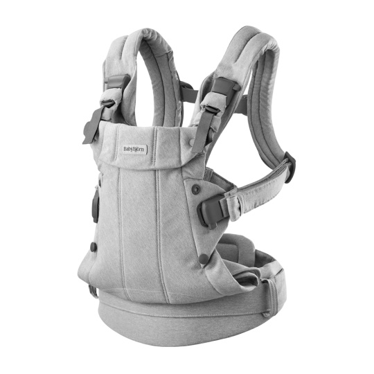BABYBJÖRN Nosítko Harmony Woven Light Gray mélange, do 15 kg