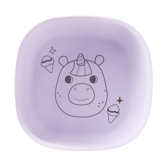 SKIP HOP Miska silikonová Besties Squad Purple, 2r+ SKIP HOP Miska silikonová Besties Squad Purple, 2r+