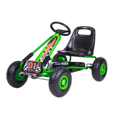 Dětská šlapací motokára Go-kart Baby Mix Razor zelená Dětská šlapací motokára Go-kart Baby Mix Razor zelená