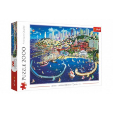 Puzzle Záliv v San Francisku 2000 dílků 96,1x68,2cm v krabici 40x27x6cm Puzzle Záliv v San Francisku 2000 dílků 96,1x68,2cm v krabici 40x27x6cm