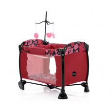 Hauck Toys Starlight iCoo Flora Red cestovní postýlka pro panenky Hauck Toys Starlight iCoo Flora Red cestovní postýlka pro panenky