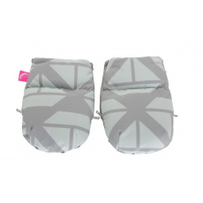 MOTHERHOOD Rukavice na kočárek Softshell Boats Mint 1 pár MOTHERHOOD Rukavice na kočárek Softshell Boats Mint 1 pár