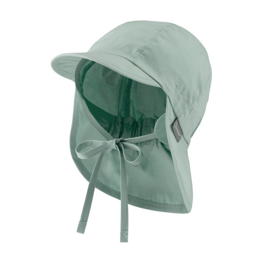STERNTALER Čepice organická bavlna s UV filtrem 50+ zelená uni 41 cm-4-5 m