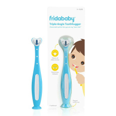 FRIDABABY Tooth Hugger 3D zubní kartáček - modrý FRIDABABY Tooth Hugger 3D zubní kartáček - modrý