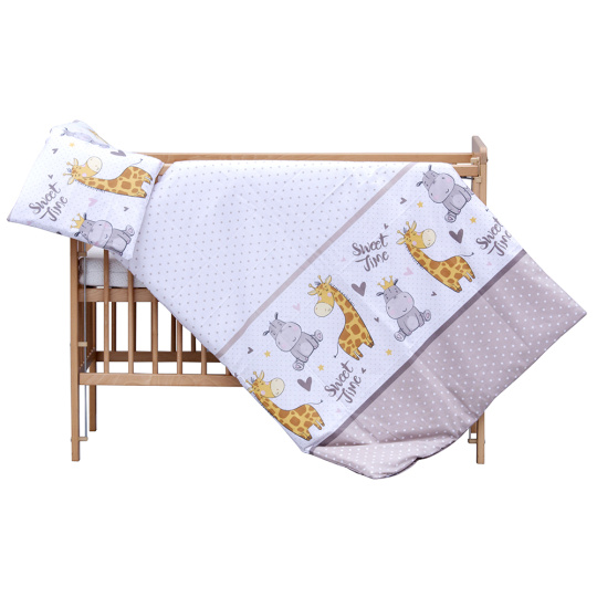 Scarlett Povlečení do postýlky 2dílné Scarlett Nebula - béžová 100 x 135 cm Scarlett Povlečení do postýlky 2dílné Scarlett Nebula - béžová 100 x 135 cm