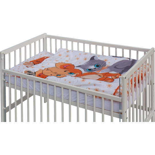 Scarlett Dětská postýlka s kompletní výbavou Scarlett 120 x 60 cm - Tery