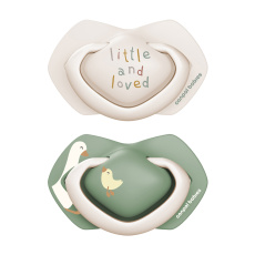 CANPOL BABIES Dudlík silikonový symetrický Light touch Goose 6-18m, 2ks CANPOL BABIES Dudlík silikonový symetrický Light touch Goose 6-18m, 2ks