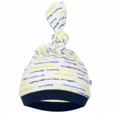 Kojenecká bavlněná čepička New Baby Summertime kluk Kojenecká bavlněná čepička New Baby Summertime kluk