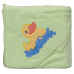 Scarlett Froté ručník - Scarlett kačenka s kapucí - zelená