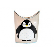 3 SPROUTS Koš na prádlo Penguin Black 3 SPROUTS Koš na prádlo Penguin Black