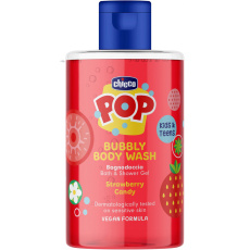 CHICCO Gel sprchový Pop Strawberry candy 300ml CHICCO Gel sprchový Pop Strawberry candy 300ml