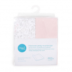 CEBA Potah na přebalovací podložku 50x70-80 cm 2 ks Candy Pink+Twigs CEBA Potah na přebalovací podložku 50x70-80 cm 2 ks Candy Pink+Twigs